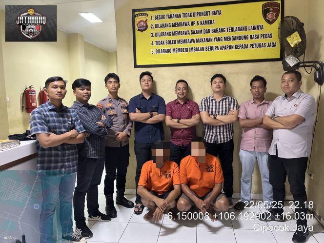 
					Lakukan Penggelapan, Dua Pria Ditangkap Ditreskrimum Polda Banten*