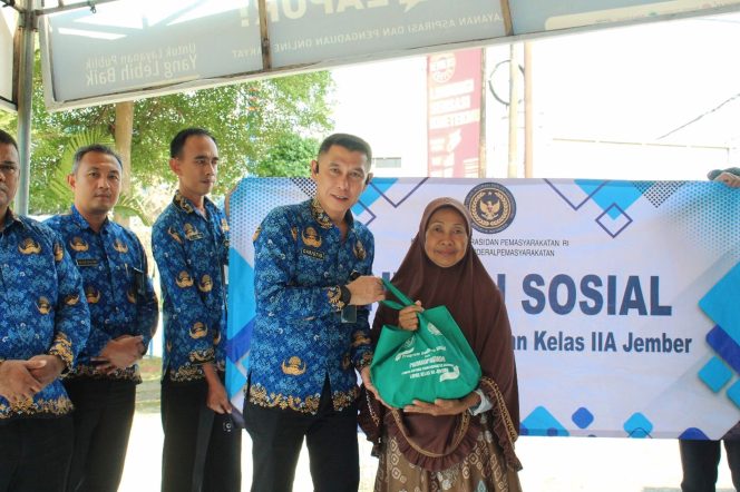 
					Lapas Jember Wujudkan 13 Program Akselerasi melalui Bantuan Sosial