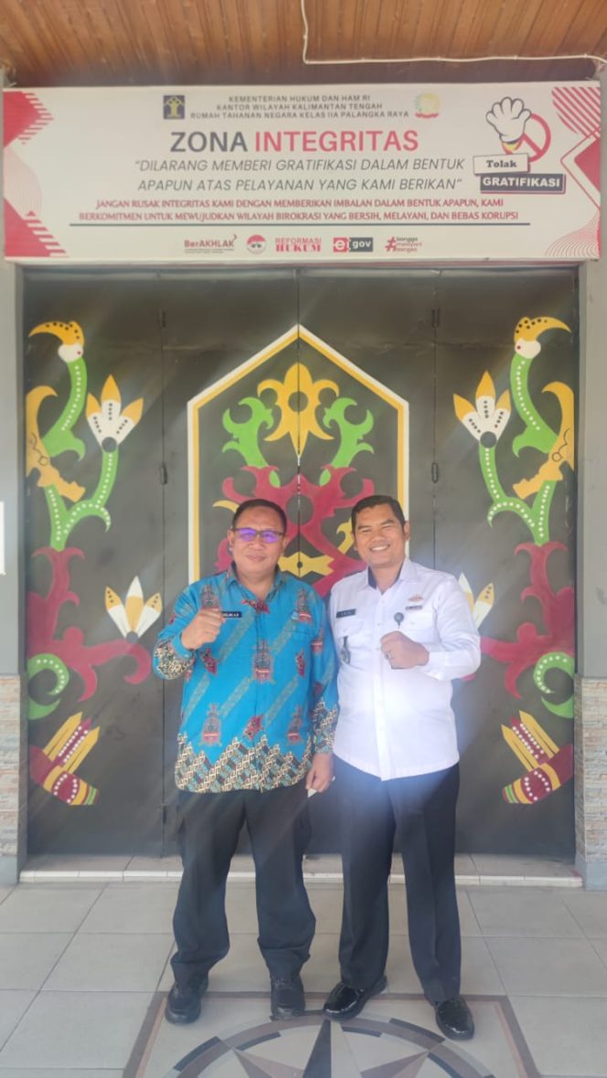 
					Kepala Rutan Palangka Raya Terima Plt Kepala BNNP Kalteng