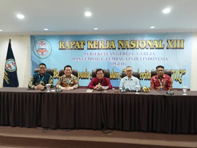
					Rakernas XIII PGLII Teguhkan Komitmen Injili dan Lahirkan Keputusan Strategis untuk Bangsa dan Gereja