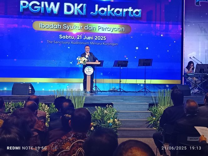 
					HUT Ke- 60 Tahun PGIW Jakarta Bersama Mensyukuri Dan Kebaikan Allah Bagi Semua