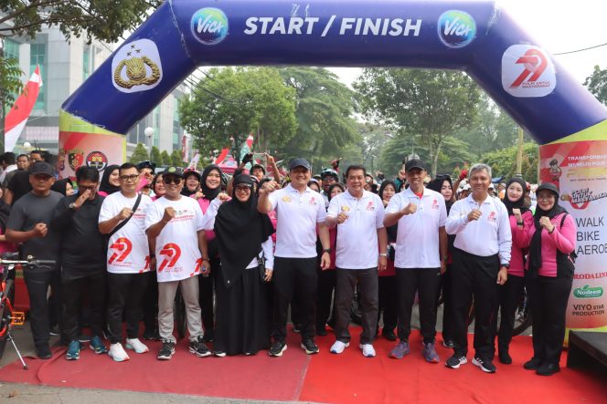 
					Kapolresta Tangerang Lepas Ribuan Peserta Fun Bike dan Fun Walk HUT Bhayangkara ke-79