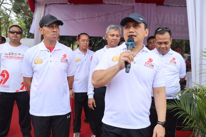 
					Polresta Tangerang Bagikan Ratusan Doorprize dalam Rangka HUT Bhayangkara ke-79, Warga Dapat Hadiah Motor