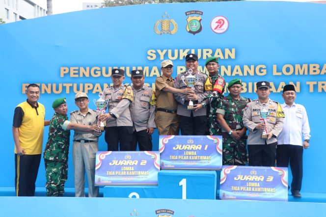 
					Polres Metro Tangerang Kota Raih 4 Juara pada Perlombaan Momen Hari Bhayangkara ke-79 di Polda Metro Jaya*