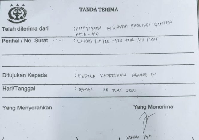 
					Laporan Dugaan Aset PSU Bodong Naik ke Kejaksaan Agung, Diduga Ada Manipulasi Dokumen Tanah Proyek Tol Jasa Marga Kunciran Cengkareng (JKC)