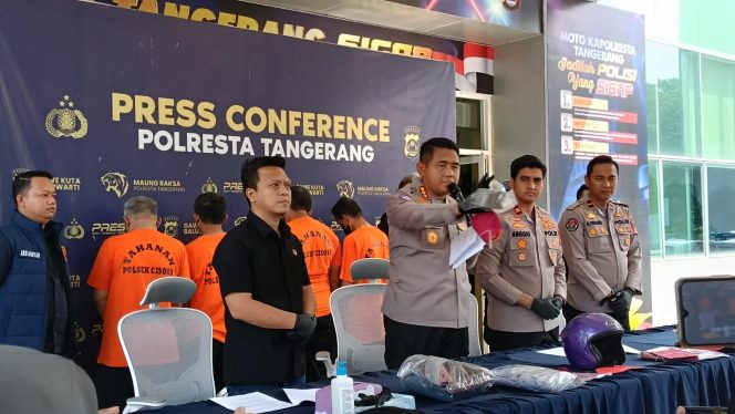
					Viral Oknum Opang Paksa Turun Penumpang Taksol, Polresta Tangerang Tetapkan Empat Tersangka*
