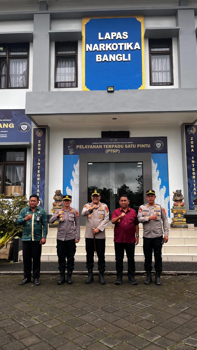 
					Perkuat Sinergi Dan Kolaborasi, Kapolres Bangli Kunjungi Lapas Narkotika Bangli