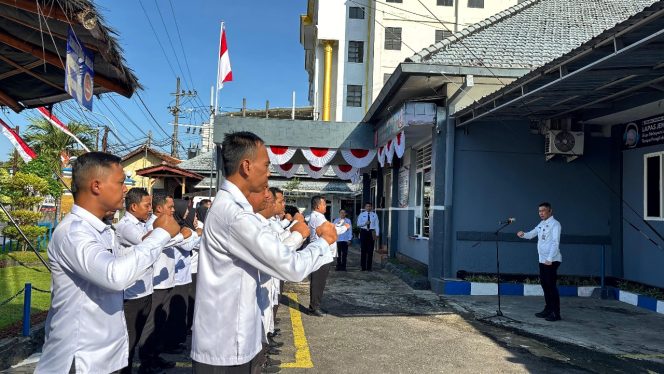 
					Kalapas Jember Pimpin Apel Pagi, Tekankan Nilai Nilai IMIPAS PRIMA
