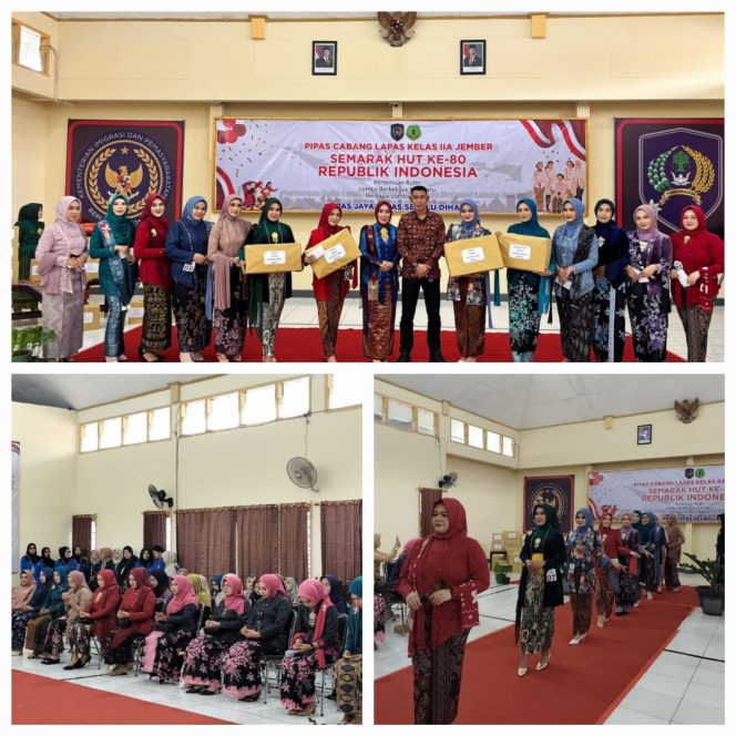 
					Meriahkan HUT ke-80 RI, Lapas Jember Gelar Fashion Show