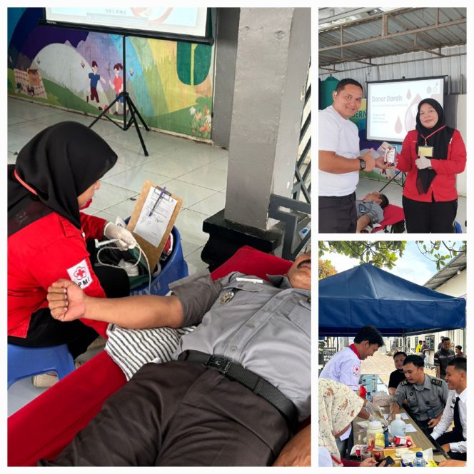 
					Lapas Labuhan Ruku Adakan Donor Darah dalam Rangka Memeriahkan HUT RI Ke-80