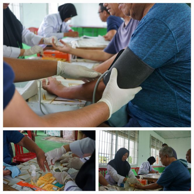 
					Rutan Palangka Raya Gelar Pemeriksaan Kesehatan Bagi Warga Binaan