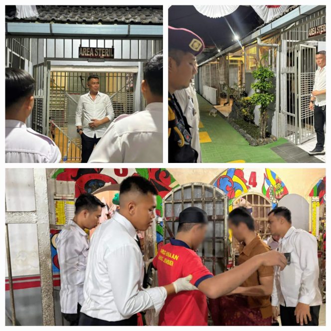 
					Pimpin Razia Kamar Hunian, Kalapas Jember Wujudkan Zero Halinar