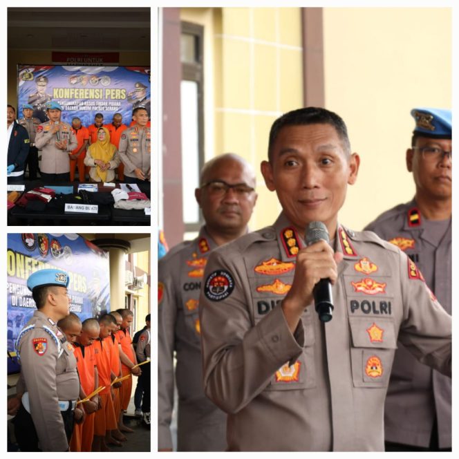 
					Polres Serang Tetapkan 5 Tersangka Kasus Pengeroyokan Wartawan dan Humas KLH