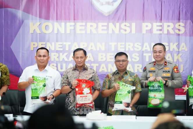
					Polri Tetapkan Tiga Tersangka Kasus Beras Tak Sesuai Standar Mutu, Termasuk Direktur Utama PT FS*