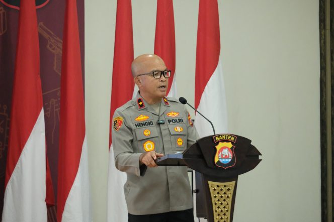 
					Brigjen Pol Hengki Resmi Jabat Kapolda Banten Gantikan Irjen Pol Suyudi Ario Seto*
