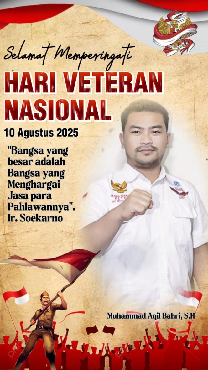 
					Peringati Hari Pahlawan Nasional 10 Agustus 2025: Ketua GWI DPC Kota Tangerang Kobarkan Semangat Perjuangan di Era Modern*