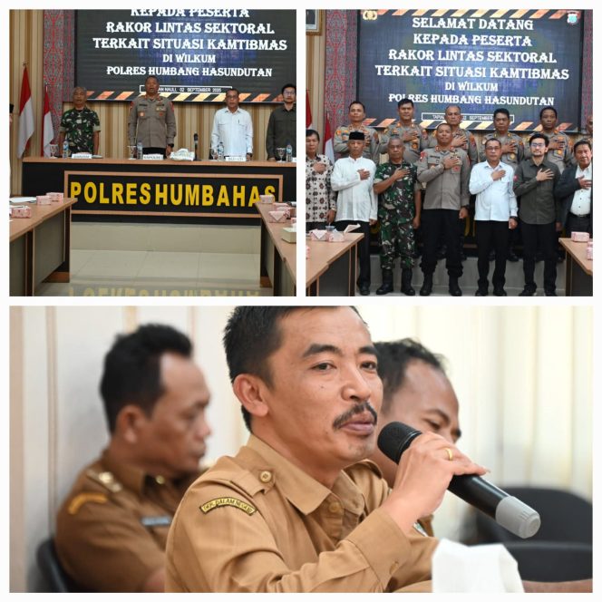 
					Lintas Sektoral Kabupaten Humbahas Rakor Terkait Situasi Kamtibmas.