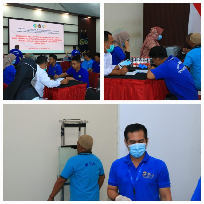 
					900 Lebih Warga Binaan Lapas Banyuwangi Jalani Skrining TBC