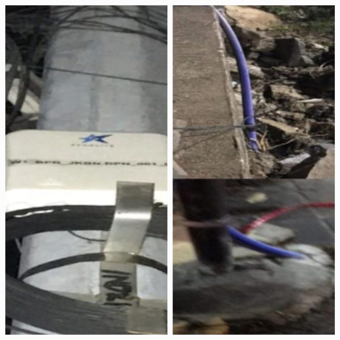 
					Carut Marut Pemasangan Komponen Jaringan Internet di Kota Tangerang Terpasang di Tiang Listrik Dan Tiang PJU