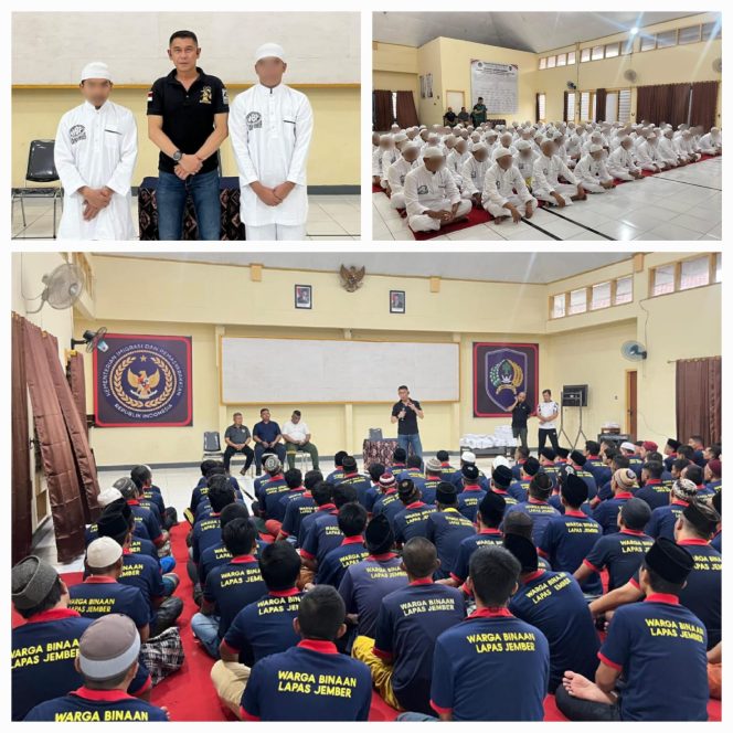 
					Perkuat Keimanan WBP, Lapas Jember Bagikan Pakaian Ibadah