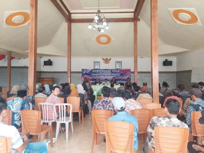 
					Musrenbang Desa Tanggunggunung Membahas dan Menyepakati Program Ketahanan Pangan DD tahun 2025