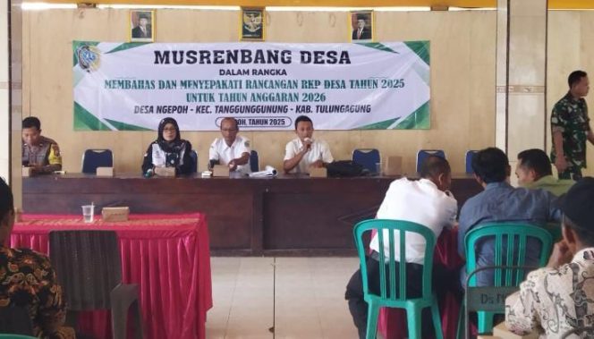 
					Musrenbang Desa Ngepoh Membahas dan Menyepakati Program Ketahanan Pangan DD tahun 2025