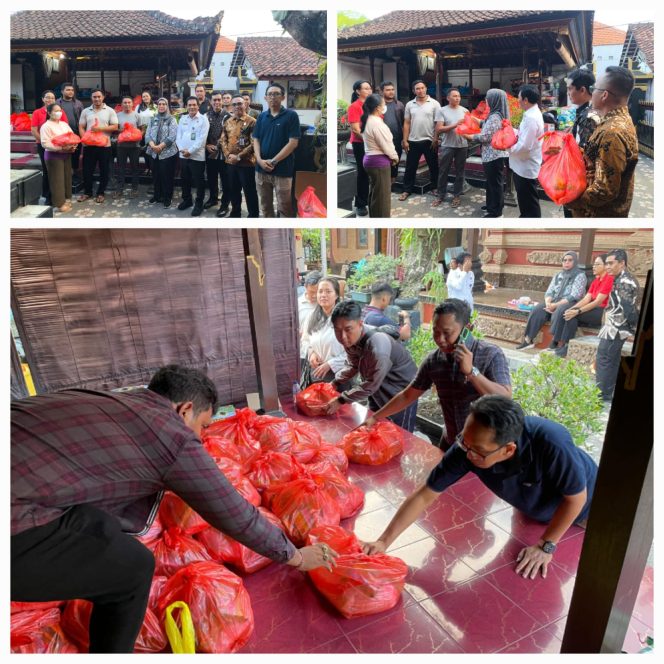 
					Wujud Kepedulian, Kanwil Kemenkum Bali Salurkan Bantuan Banjir di Denpasar