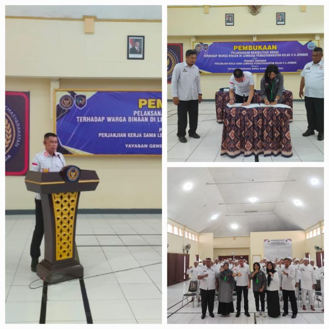 
					Wujud Nyata Pemulihan Bagi Warga Binaan, Lapas Jember Laksanakan Rehabilitasi Sosial