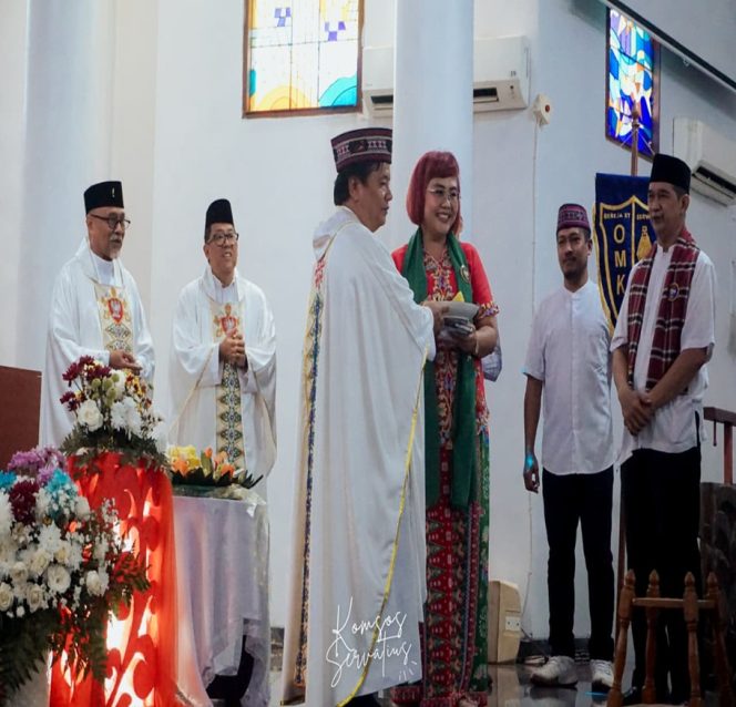 
					Meriahnya HUT ke 129 Gereja Santo Servatius Kampung Sawah Bekasi