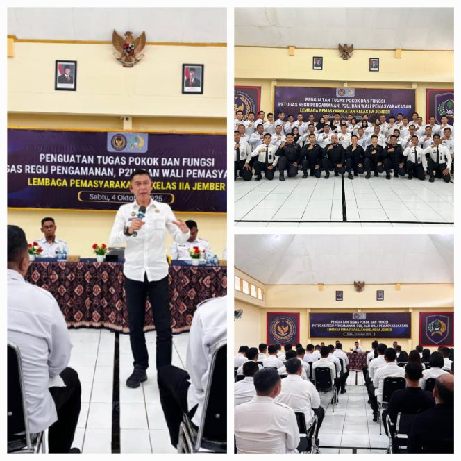 
					Integritas dan Profesionalisme, Kalapas Jember Beri Penguatan Tugas dan Fungsi