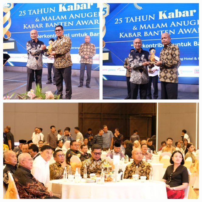 
					Kapolda Banten Terima Penghargaan di HUT Kabar Banten ke-25*