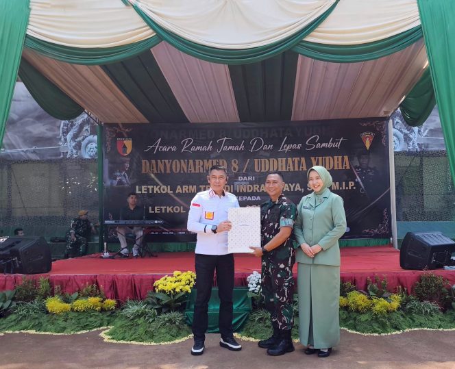 
					Kalapas Jember Hadiri Pisah Sambut Komandan Yon Armed 8/Uddhata Yudha