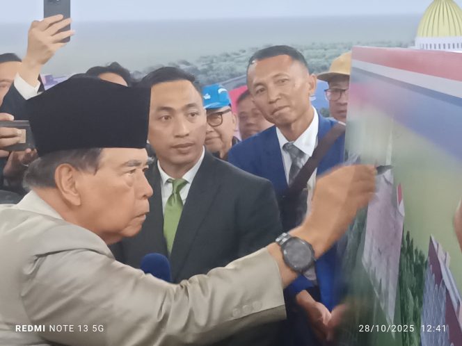 Bertepatan Peringatan Sumpah Pemuda, Syekh Panji Gumilang Melakukan Peletakan Batu Penjuru Pembangunan Politeknik Tanah Air Indonesia Raya