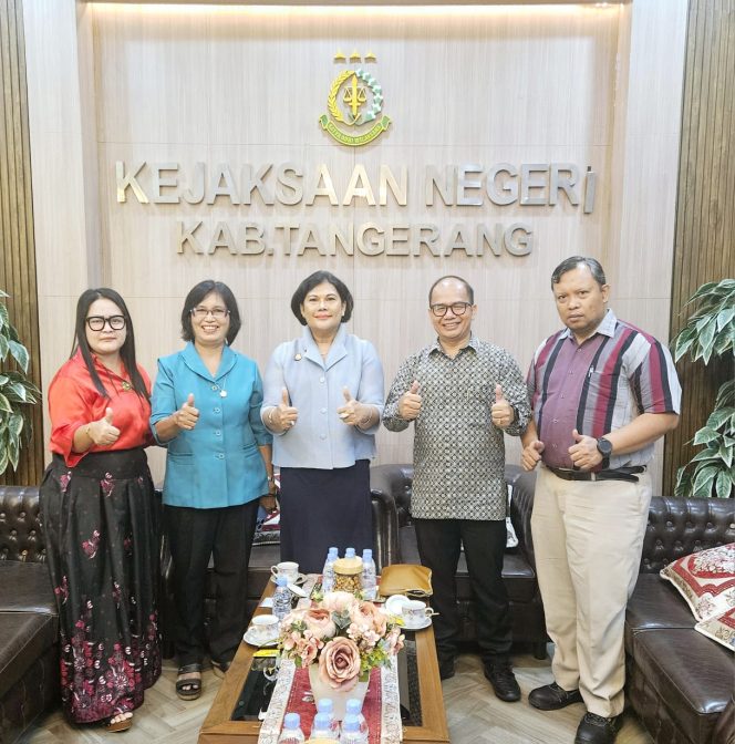 KAJARI Kabupaten Tangerang Terima Kunjungan Silaturahmi Ketua PD PEWARNA Banten