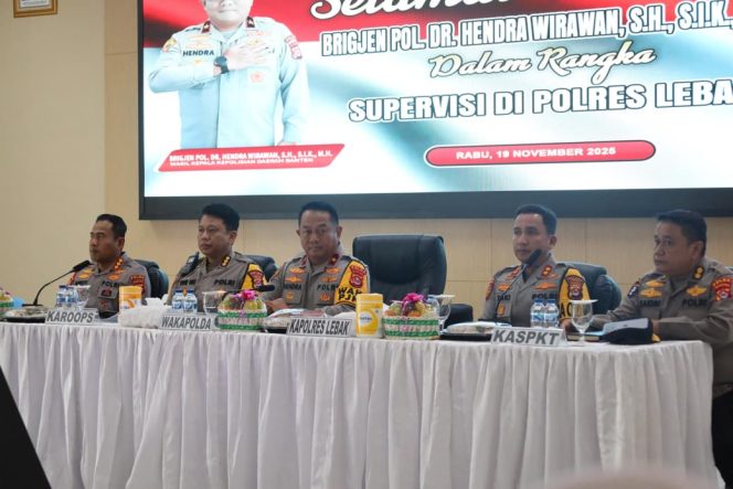 
					Dorong Pelayanan Prima, Wakapolda Banten Tinjau Pelaksanaan DORS, Polisi 110, dan Pamapta