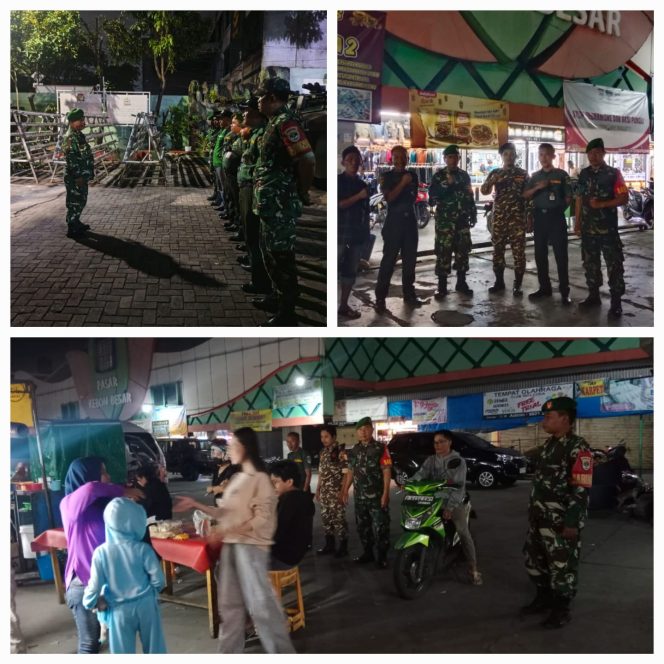 Koramil Batuceper bersama Komduk melaksanakan Patroli bersama