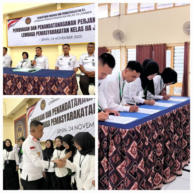 
					Penandatanganan Perjanjian Magang di Lapas Jember: “Langkah Maju Pembinaan Warga Binaan”