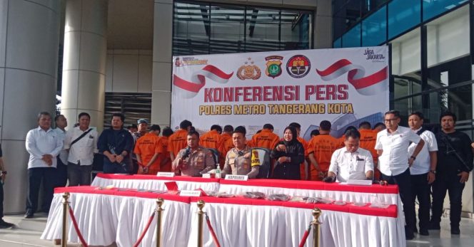 
					Polres Metro Tangerang Kota Berhasil Ungkap 159 Kasus Pencurian Kendaraan Bermotor