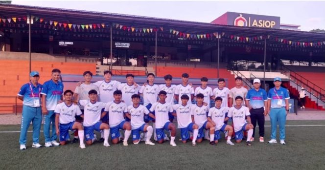 
					Tim Sepak Bola Popnas Kontingen Banten Memastikan Masuk Putaran Delapan Besar