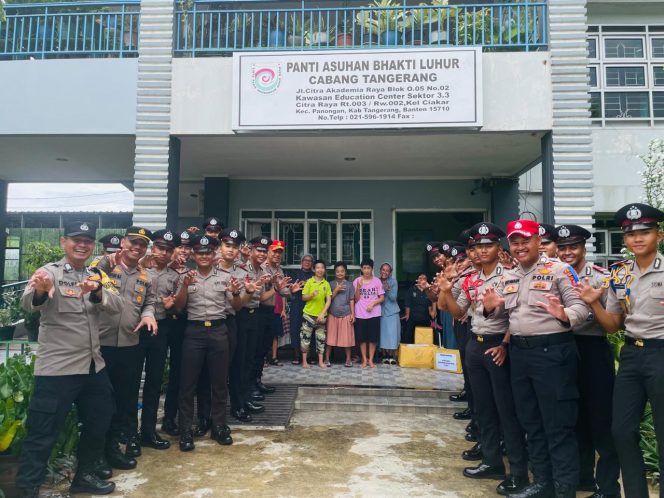 
					Siswa SPN Polda Banten Laksanakan Bakti Sosial di Panti Asuhan Bakti Luhur Panongan*