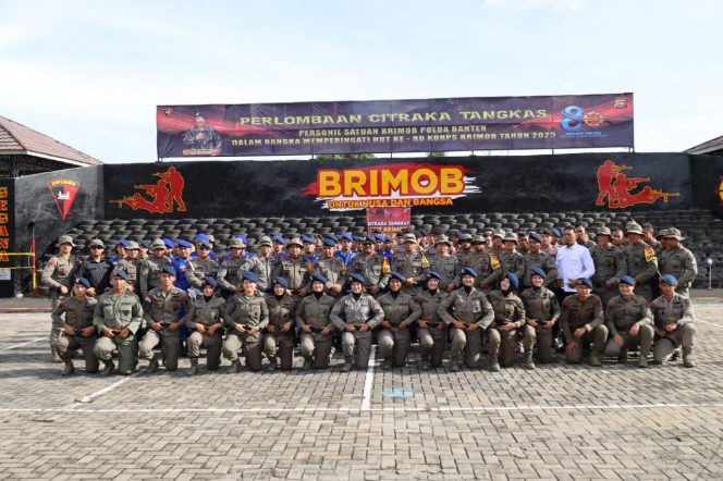 
					Uji Kemampuan, Brimob Polda Banten Gelar Lomba Citraka Tangkas Dalam Rangka HUT-80 Brimob Polri*