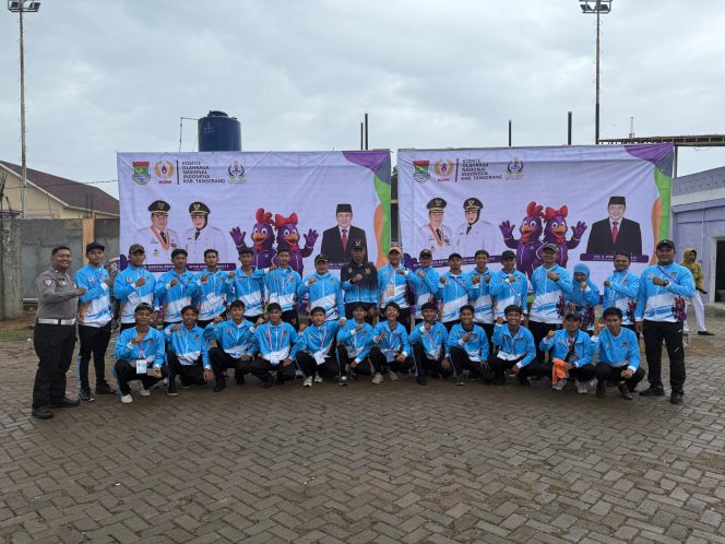 
					Polsek Kronjo Amankan Pelaksanaan Porkab ke-6 Kabupaten Tangerang