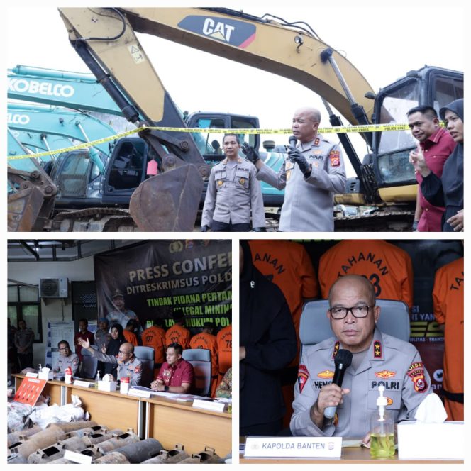 
					Kapolda Banten : Tidak Ada Ruang Bagi Pertambangan Ilegal di Banten