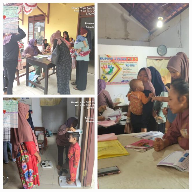 
					Pemdes Pojok Laksanakan Posyandu Rutin Sarana Kesehatan Anak