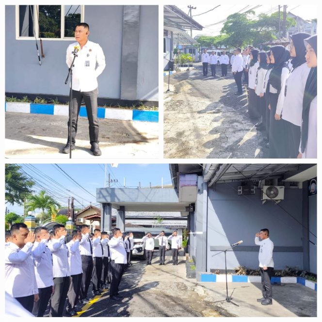 
					Pimpin Apel Pagi Sebagai Ajang: Kalapas Jember Pastikan Kesiapan Personil Jelang Nataru