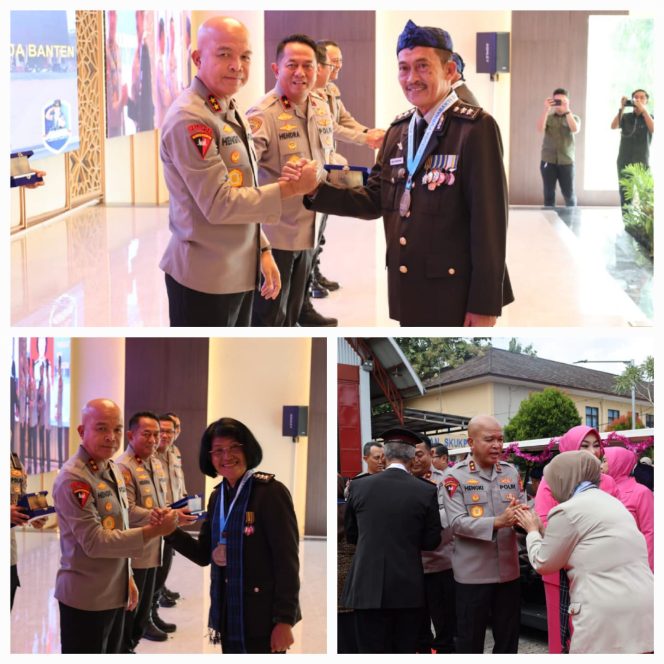 
					Polda Banten Gelar Wisuda Purna Bakti 2025, Kapolda Apresiasi Dedikasi Purnawirawan
