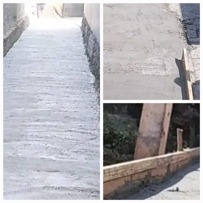 
					Diduga Dikerjakan Asal Jadi, Proyek Betonisasi di Desa Sukawali Disorot Aktivis Pantura