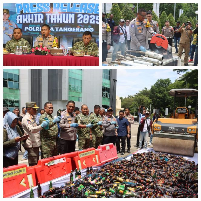 
					Akhir Tahun 2025 Polresta Tangerang: Angka Kriminalitas Turun 16,6 Persen