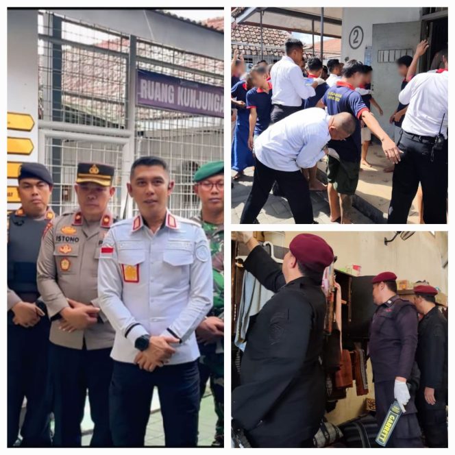 
					Jelang Nataru, TNI-Polri Bantu Lapas Jember Laksanakan Apel Siaga & Razia