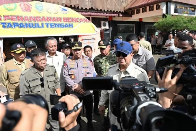 
					Presiden Prabowo Tiba di Tapanuli Tengah, Pastikan Penanganan Cepat untuk Warga Terdampak Banjir
